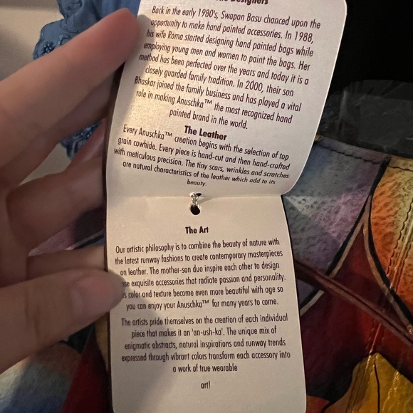 NWT Anuschka Bag, READ DESCRIPTION - Picture 6 of 8